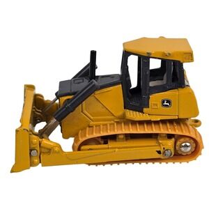 ERTI John Deere Toy Bulldozer Diecast Yellow Crawler Construction 2356000 1:64